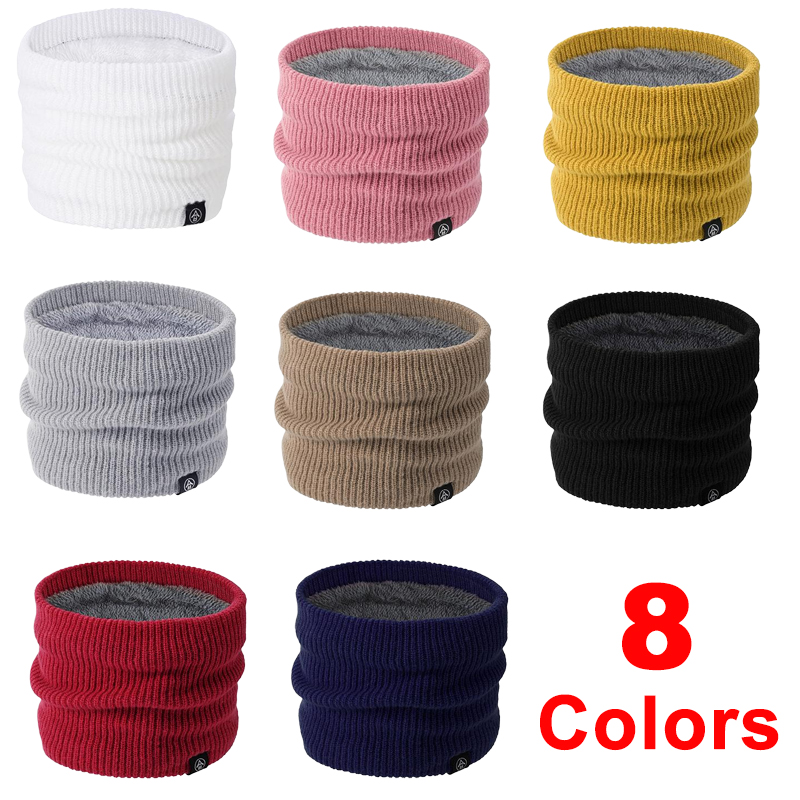 Neck Gaiter Fleece - Syal Musim Dingin Unisex Tebal Berlapis