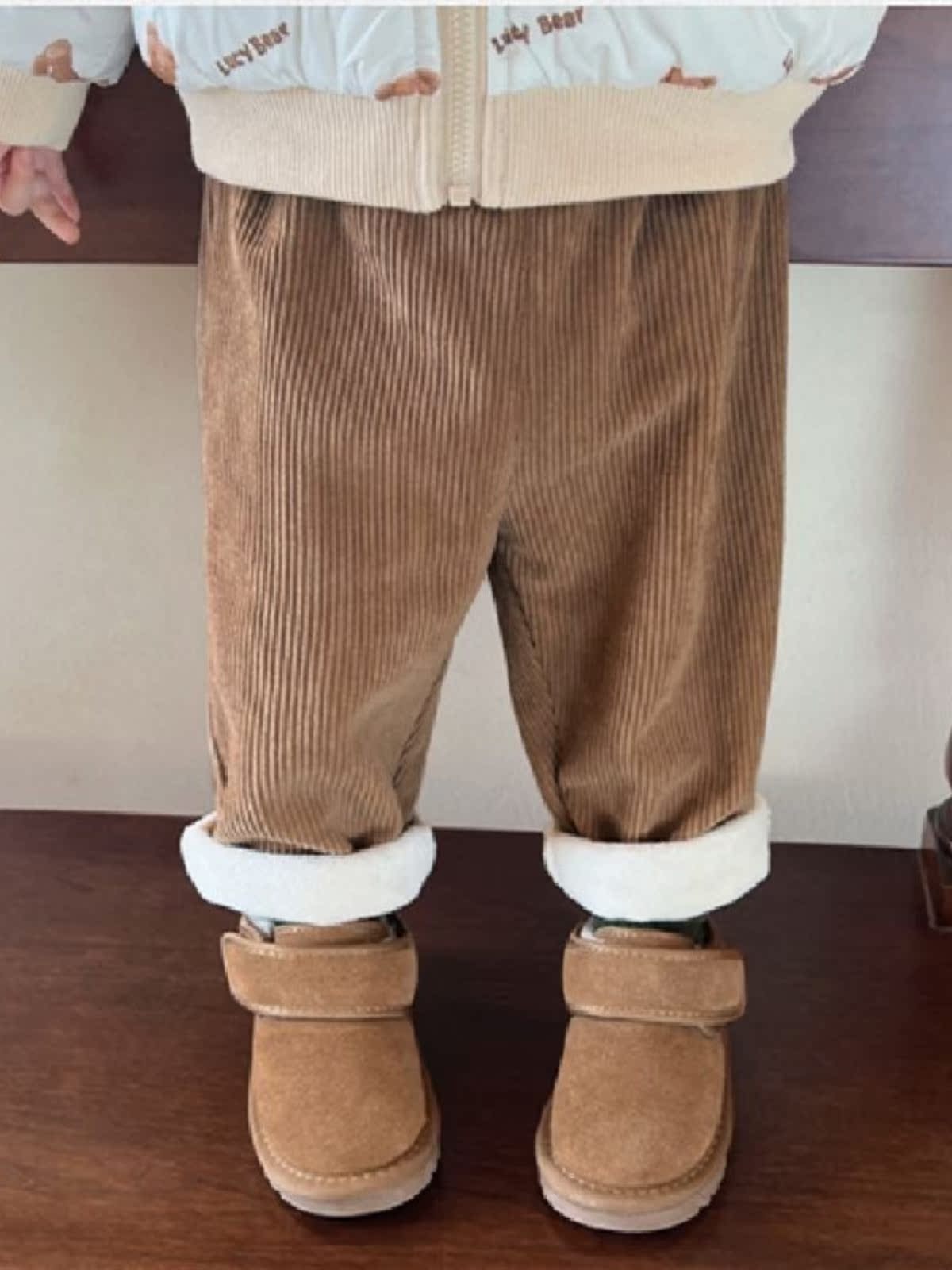 Celana Kasual Lurus Berbahan C - Corduroy Pant Warm ulasan dan harga