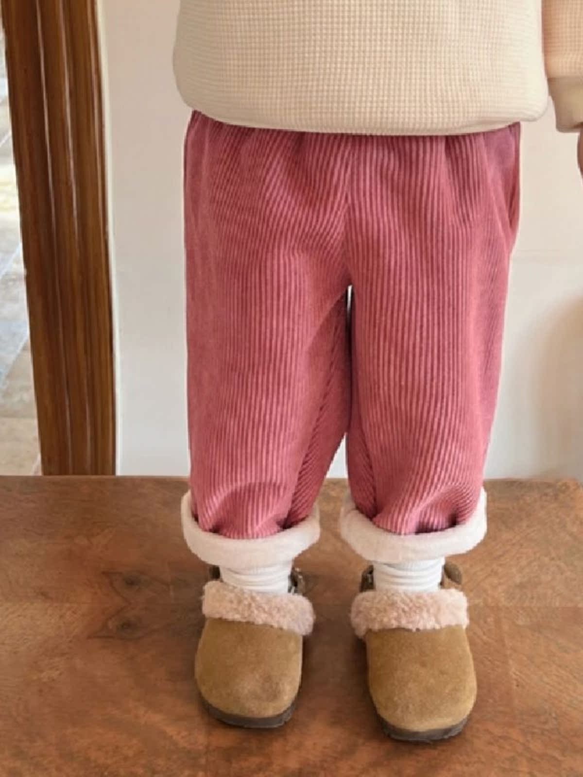 Celana Kasual Lurus Berbahan C - Corduroy Pant Warm ulasan dan harga