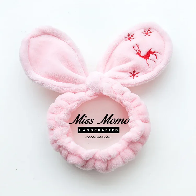 Headband Natal Retro Lembut Mo - Winter Headband Fleece ulasan dan harga