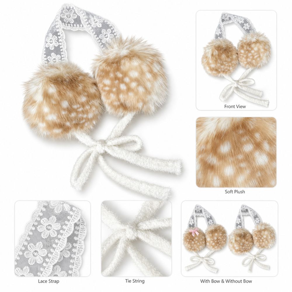 Penutup Telinga Lembut untuk M - Earmuffs Foldable ulasan dan harga