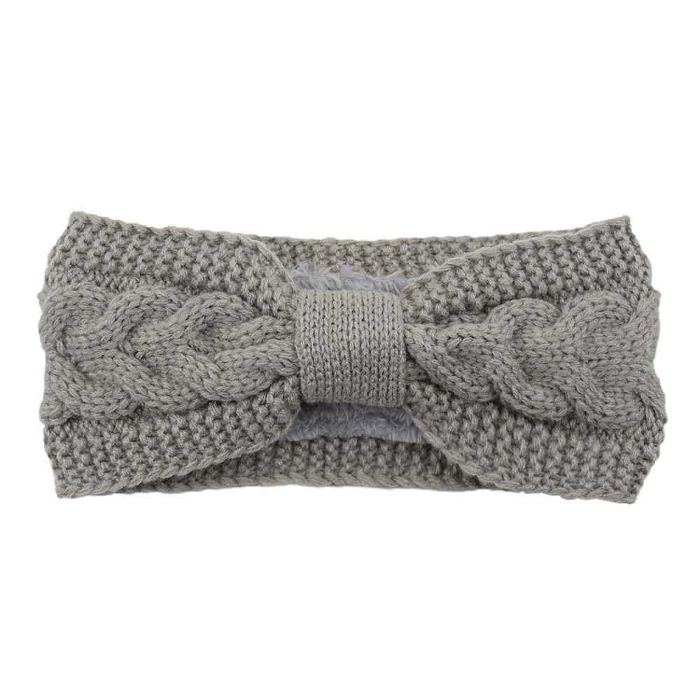 Ikat kepala bergaris bulu domb - Winter Headband Fleece ulasan dan harga