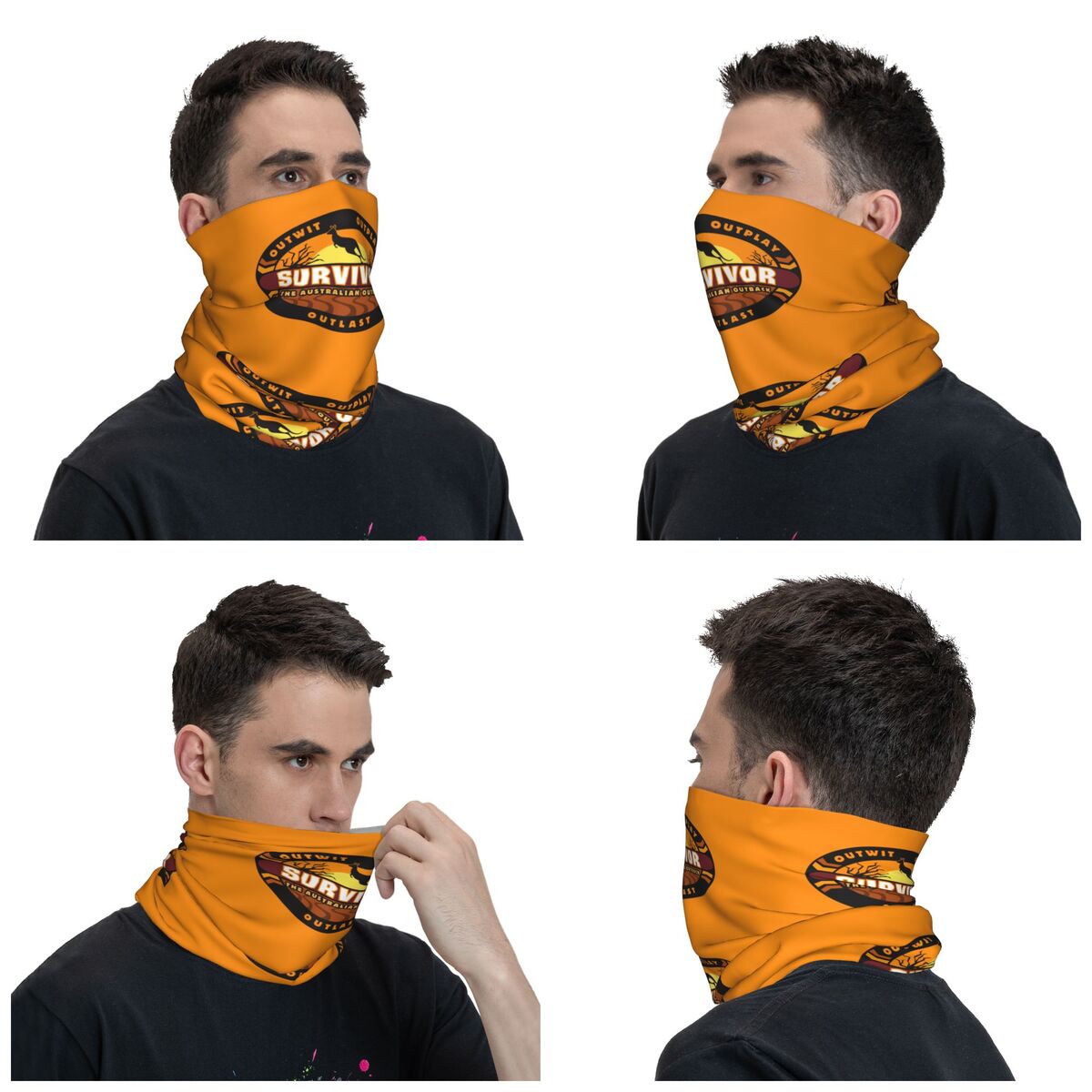 Permainan Petualangan Acara TV - Neck Gaiter Fleece ulasan dan harga
