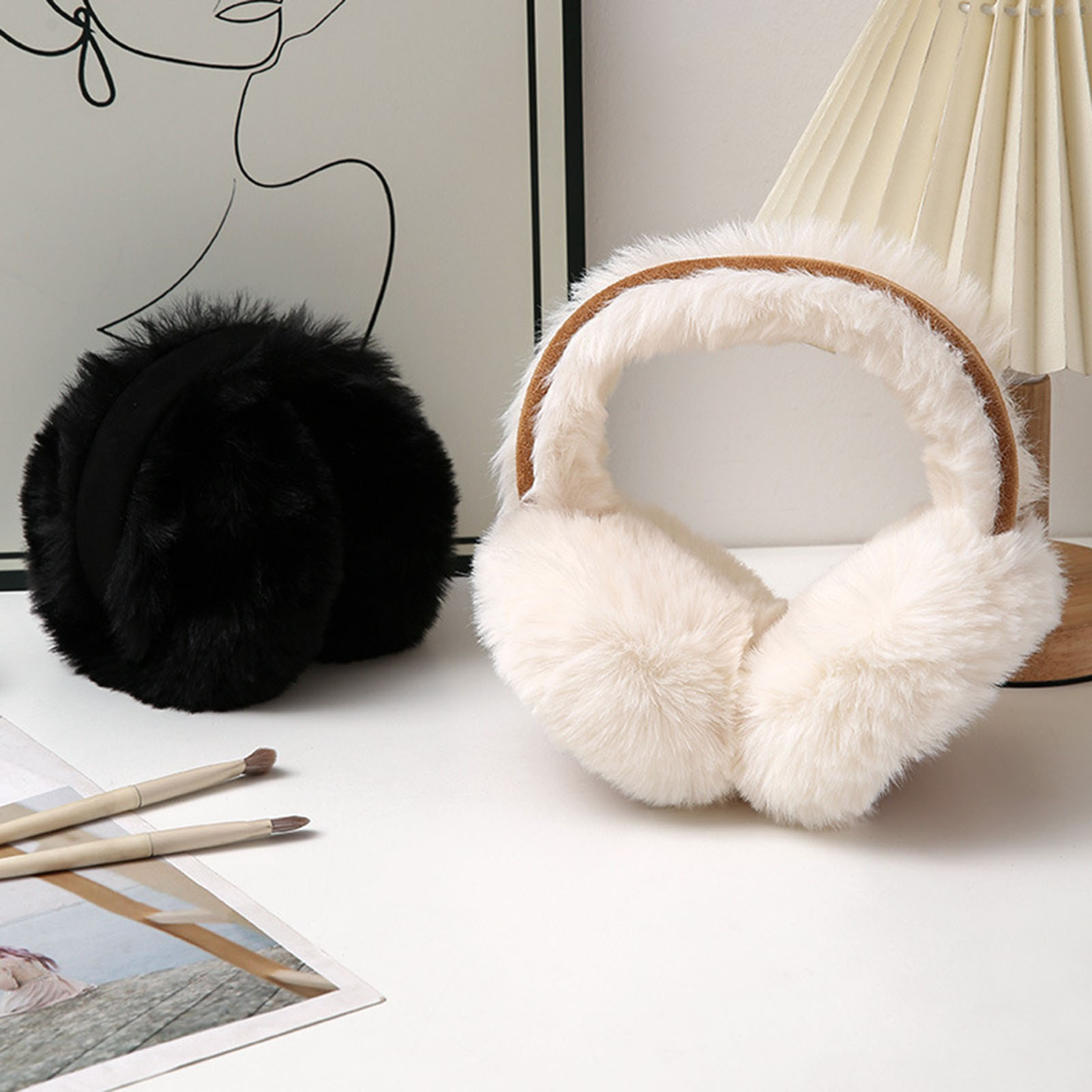 Penutup Telinga Anti Angin Ber - Earmuffs Foldable ulasan dan harga