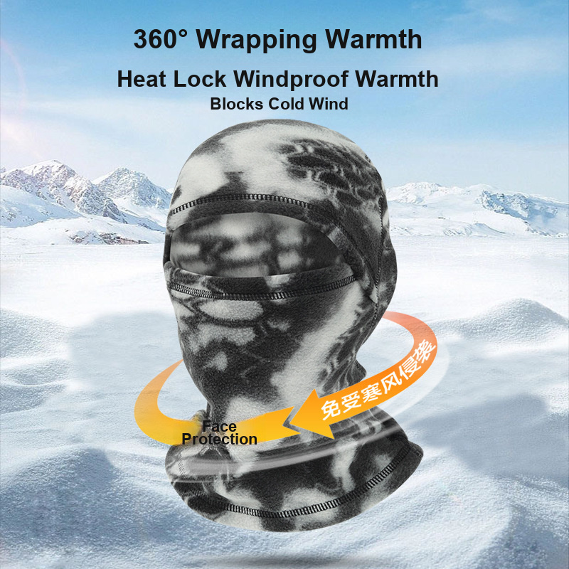 Masker Wajah Termal Fleece Ant - Neck Gaiter Fleece ulasan dan harga