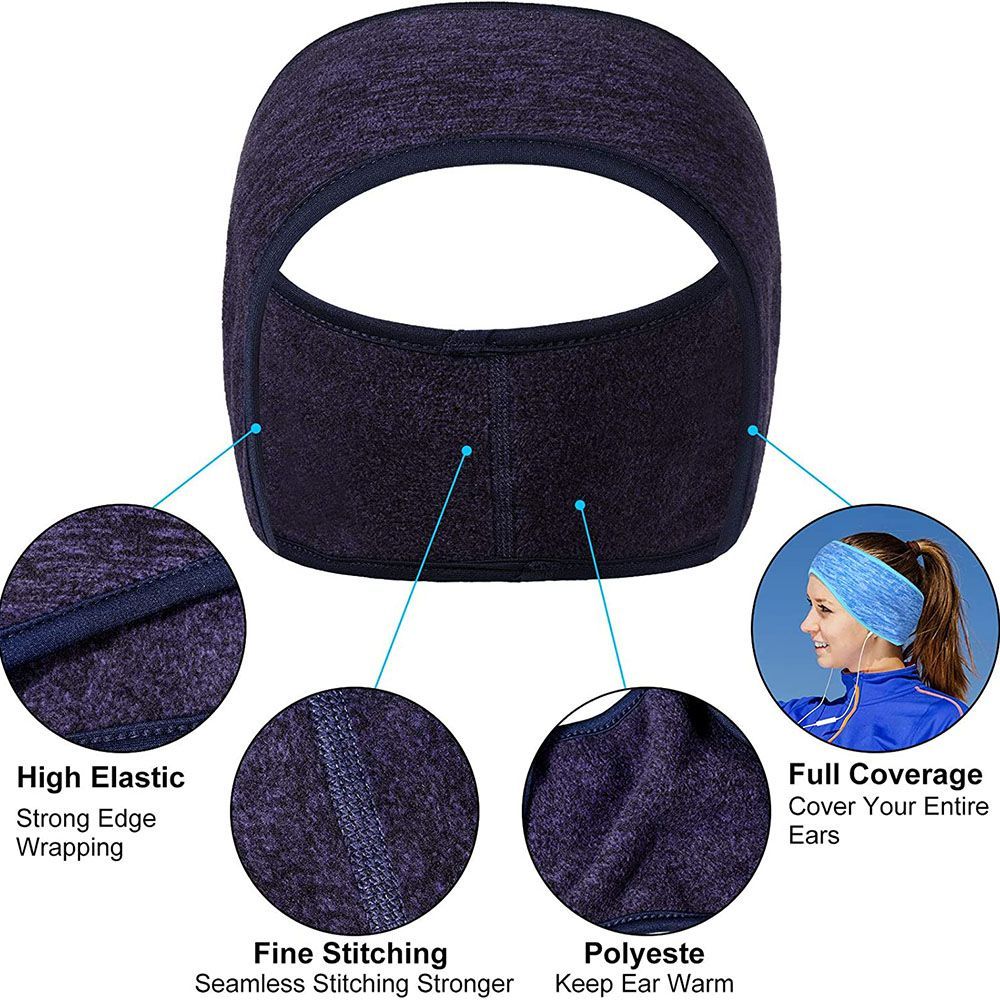 Ikat kepala Yoga penutup telin - Winter Headband Fleece ulasan dan harga