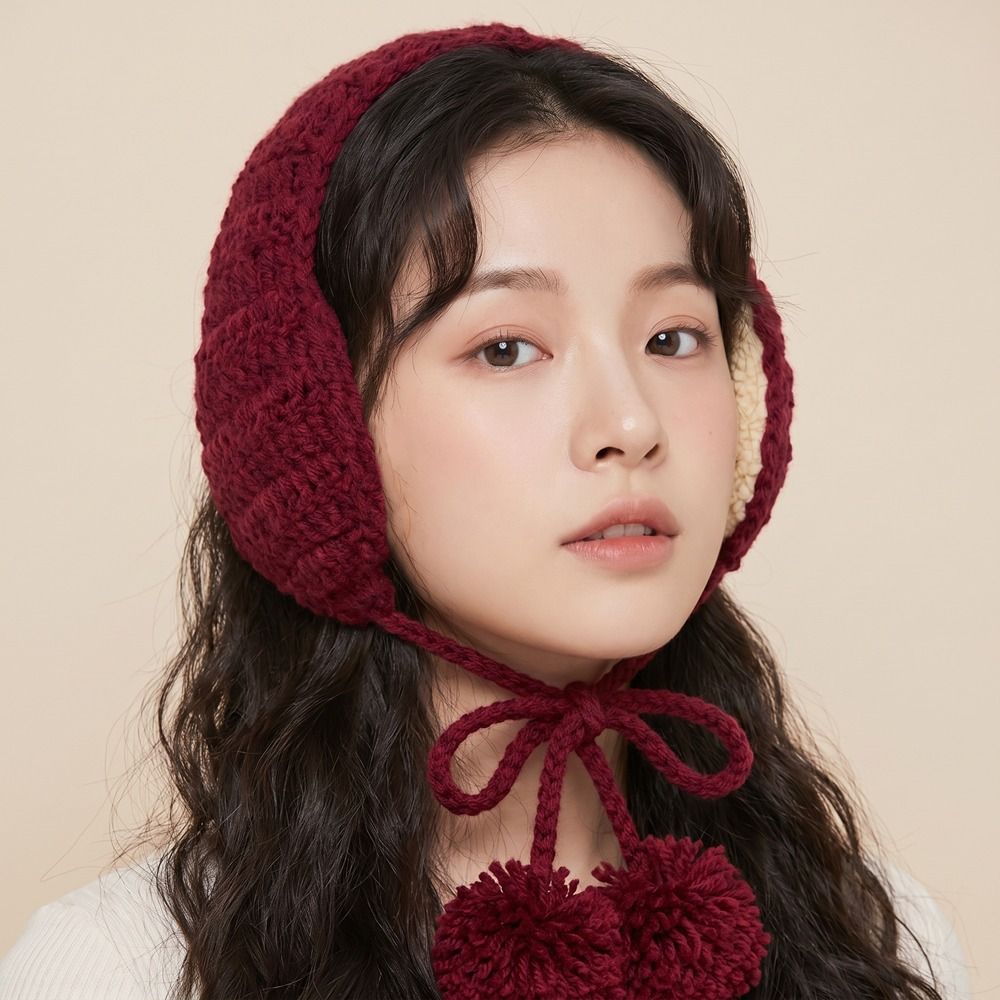 Penutup Telinga Wanita Berbulu - Earmuffs Foldable ulasan dan harga