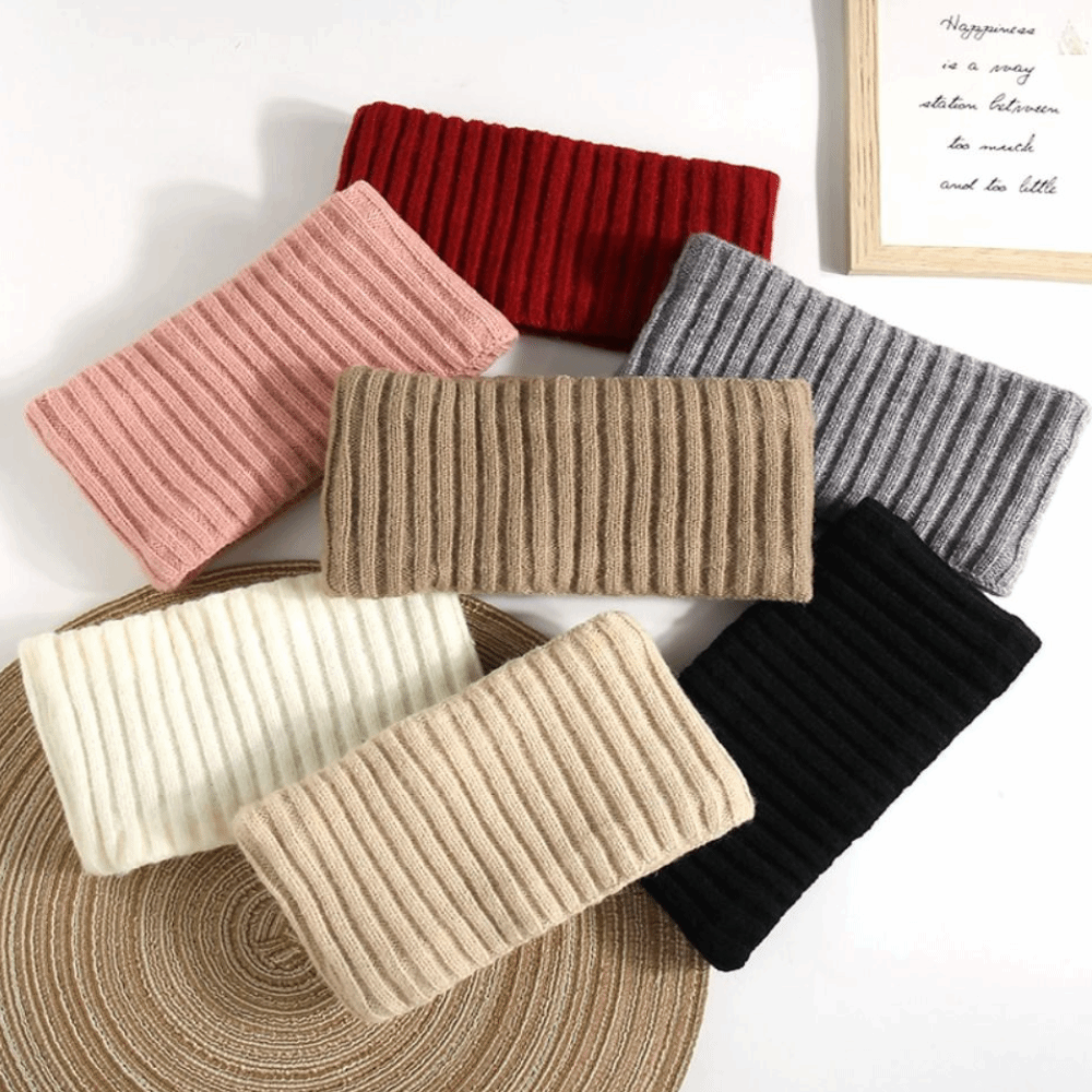 Bando Rajut Lucu Penghangat Te - Winter Headband Fleece ulasan dan harga