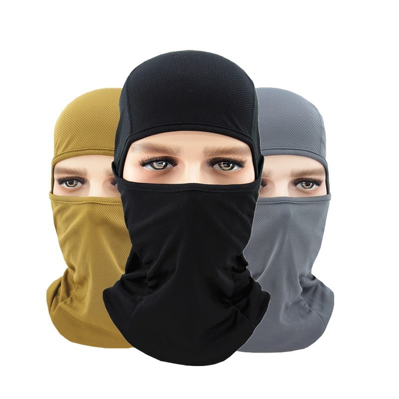 Fashion Wanita Pria Motor Bala - Balaclava Ski Mask ulasan dan harga