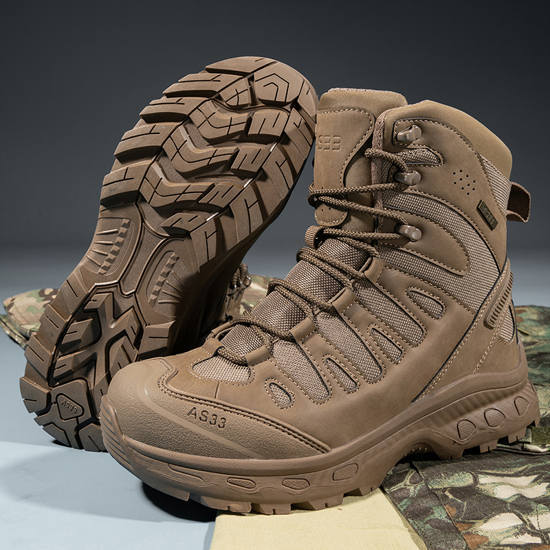 Sepatu Bot Taktis Pria dengan  - Waterproof Winter Boot ulasan dan harga