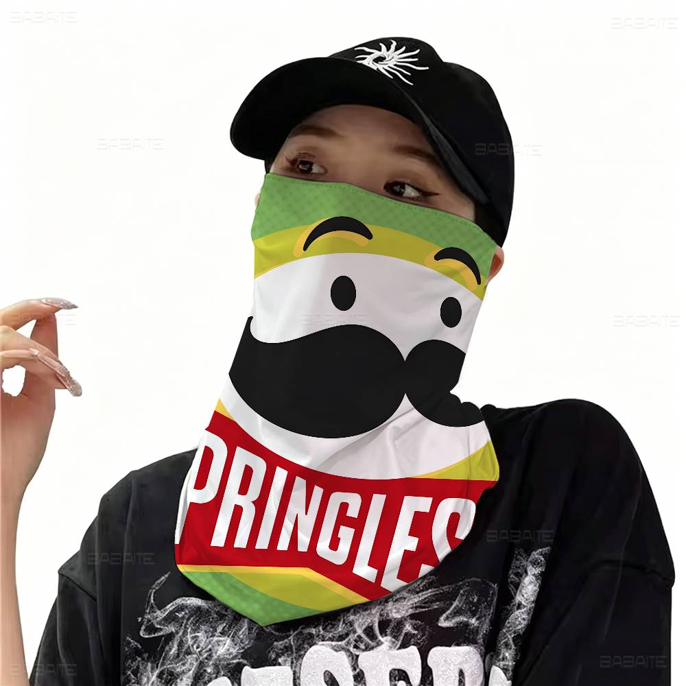 Fashion P-Pringles L-LLC Maske - Neck Gaiter Fleece ulasan dan harga